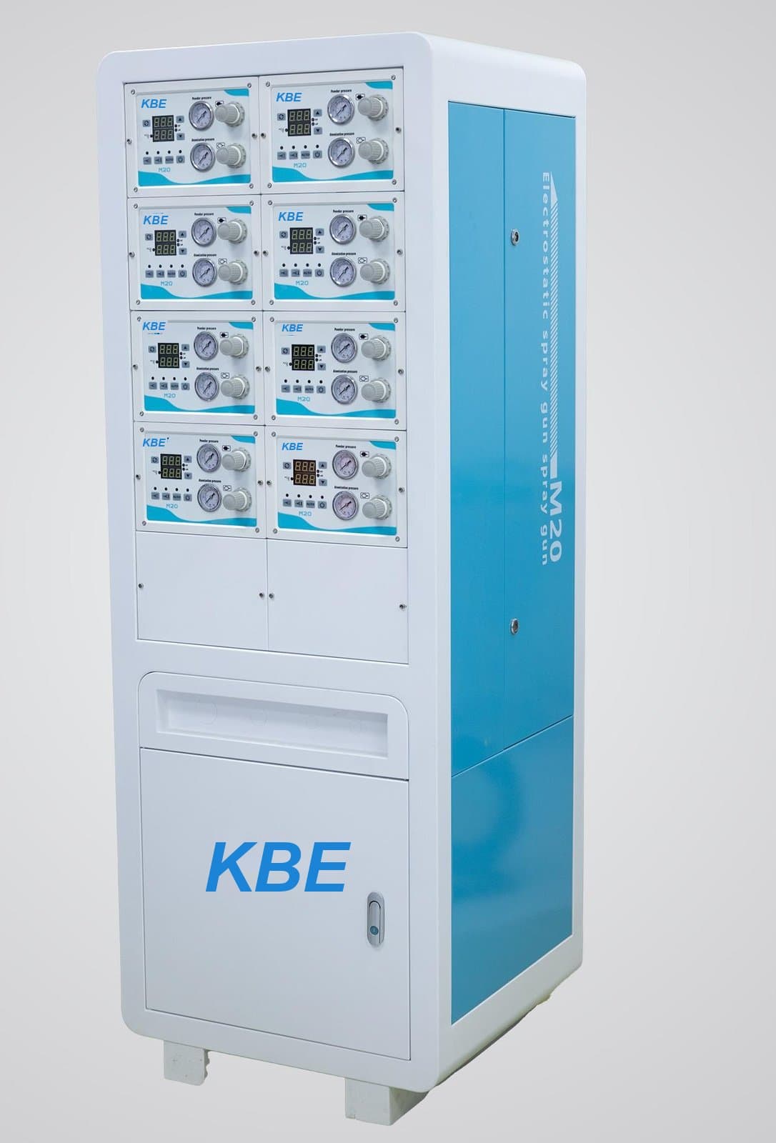 KBE-M20 automatic control cabinet with eight M20 controllers