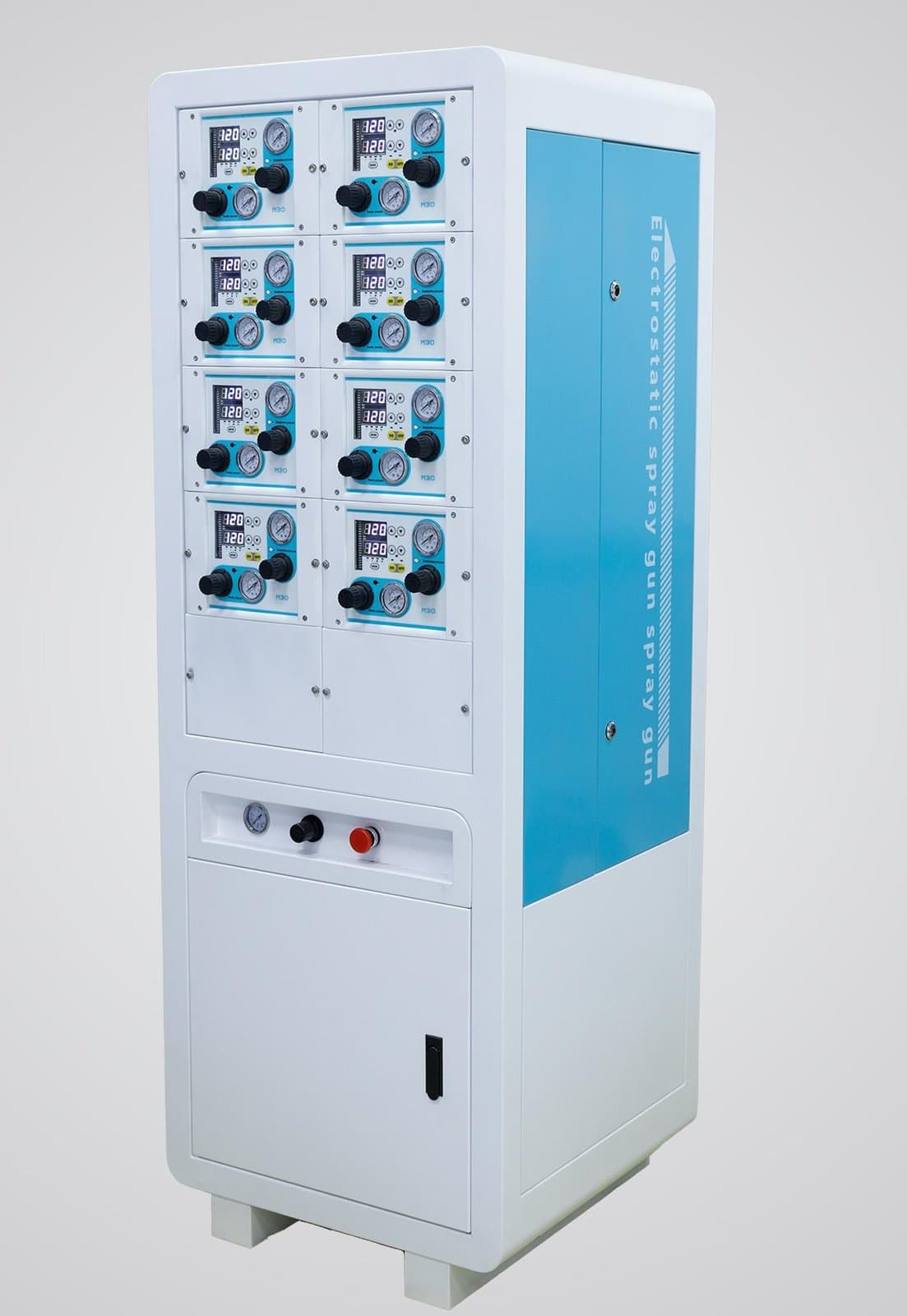 KBE-M30 automatic control cabinet with eight M30 controllers