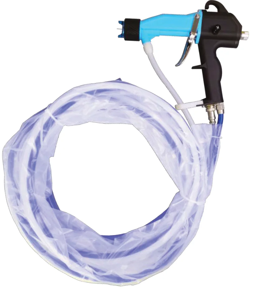 Mould release agent electrostatic spray gun